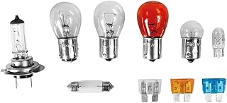 Coffret ampoules voiture H7 standard - 10 pièces - Ce kit comprend 7 ampoules et 3 fusibles enfichables - Compatible avec tous types de véhicules (voiture, camion…) - Ampoule voiture