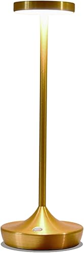 Miniatura 17 de Lámpara de mesa inalámbrica recargable - Luz de mesa LED operada por batería de 6000mAh - Lámpara de mesa portátil táctil regulable impermeable para