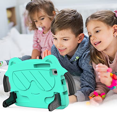 Funda para Samsung Tab A9 ligera de EVA y PC con correa para modelos SM-X110/X115/X117 4