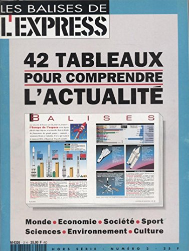 Les Balisses De L'express Hors Serie N°2 : 42 tableaux pour comprendre l'actualité
