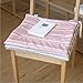 Produktbild Stuhlkissen Büro-Stuhl-Kissen,Seat dämpfung, Baumwolle hanf breite Streifen Stuhl Matte Dining Stuhl Kissen-A 40x40cm(16x16inch)