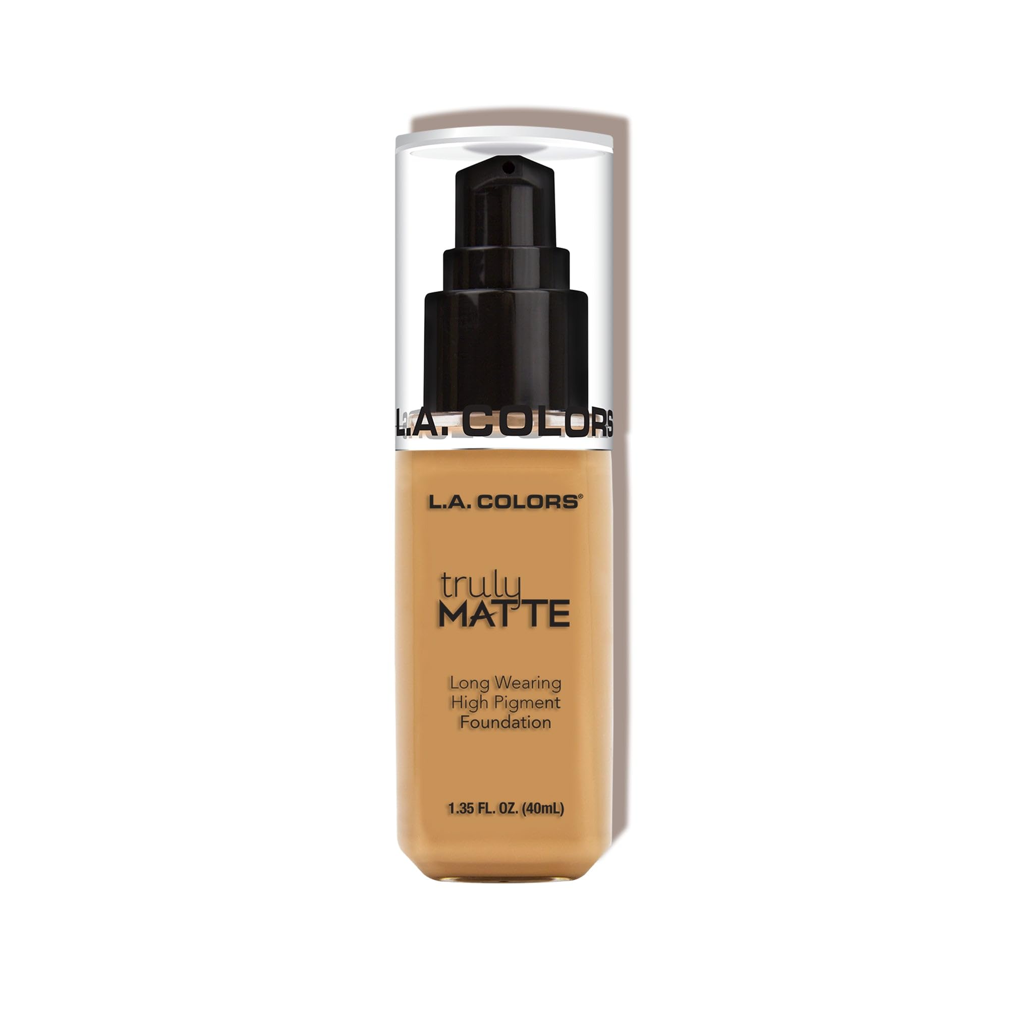 L.A. COLORS Truly Matte Foundation, Golden Beige CLM357