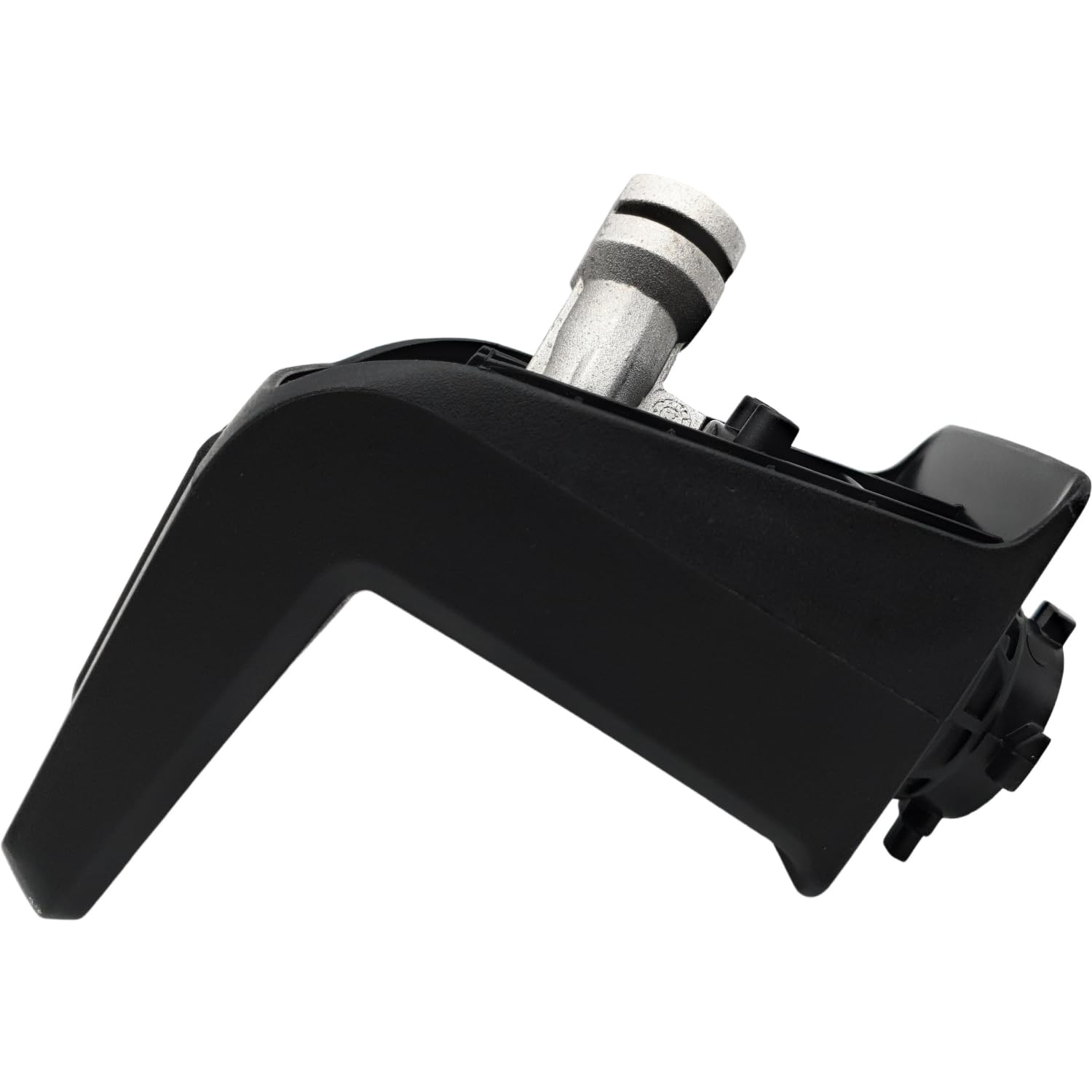 Pied arrière avec sortie haute pression à 90° (Quick-Connect) avec clip en U, compatible avec Kärcher K4/K5 Full Control et Power Control, article 4.100-775.0, noir, remplace 9.002-437.0