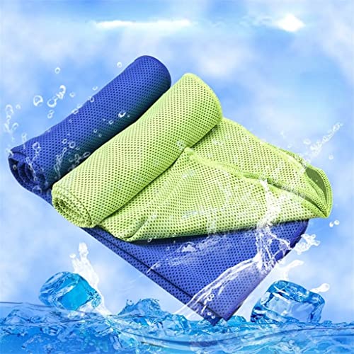 Serviette rafraîchissante sport (lot de 2) idéale pour le running et le fitness au gym club 30x90cm - 6
