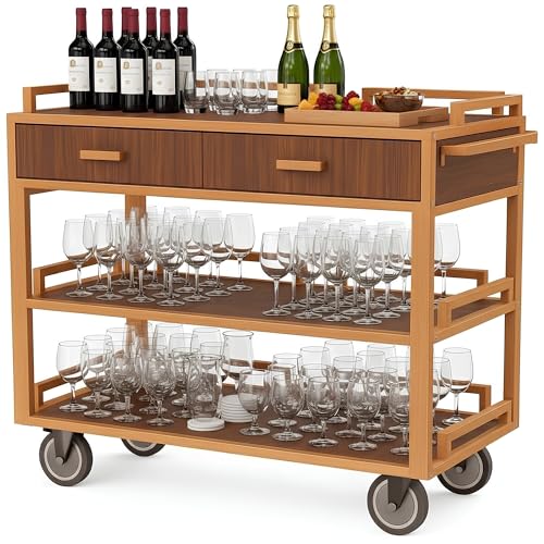 Vazcor Vintage Bar Cart,3-Tier...