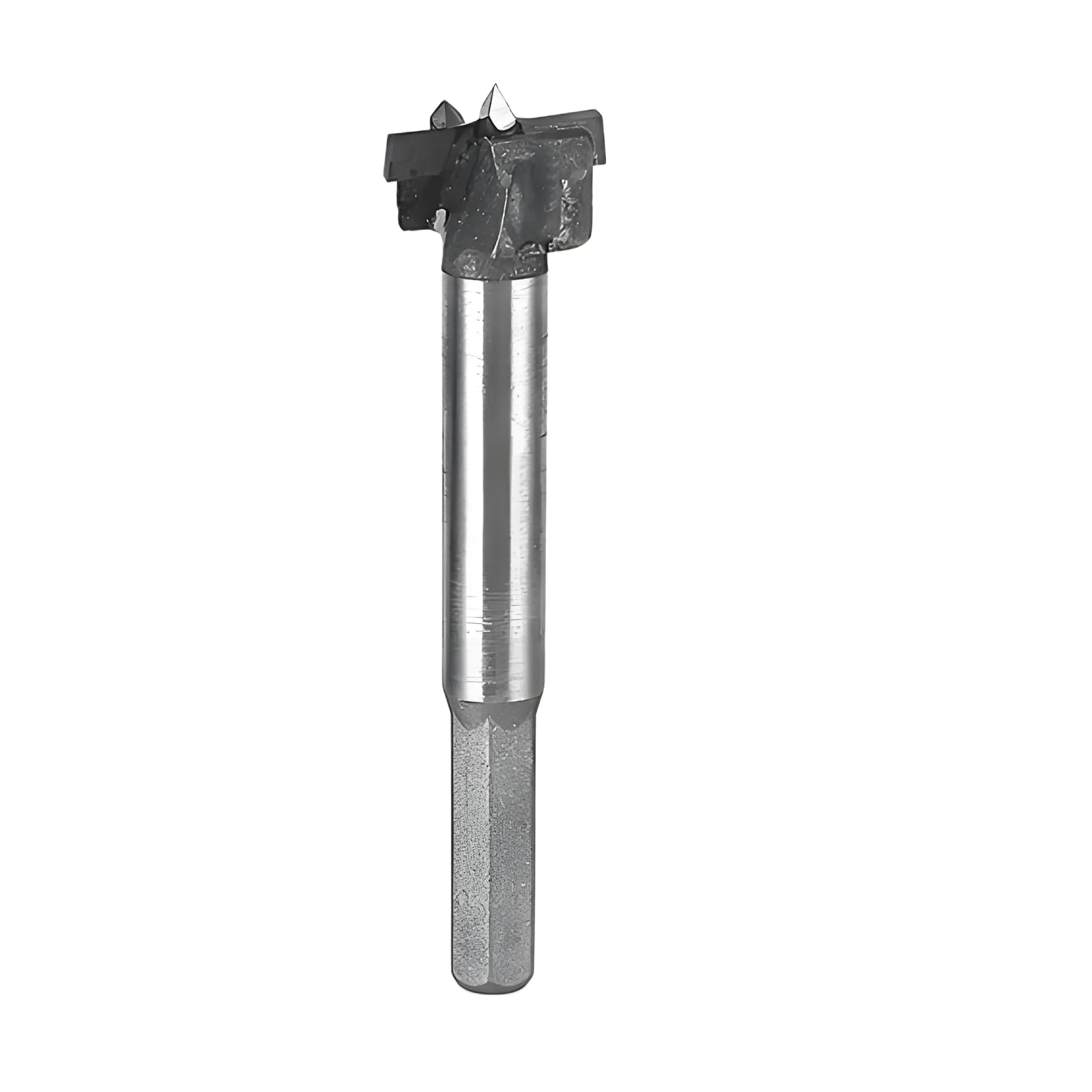 Forstner Drill Bit, Heavy-Duty Cemented Carbide Woodworking Hole Saw HSS Drill Bit for Bench Drill/Hand Drill/Solid Wood