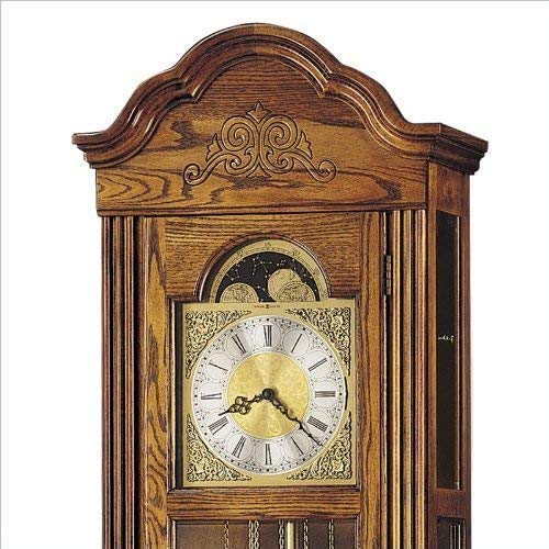 image for Howard Miller Ashley Floor Clock 610-519 – Oak Yorkshire Vertical Ho