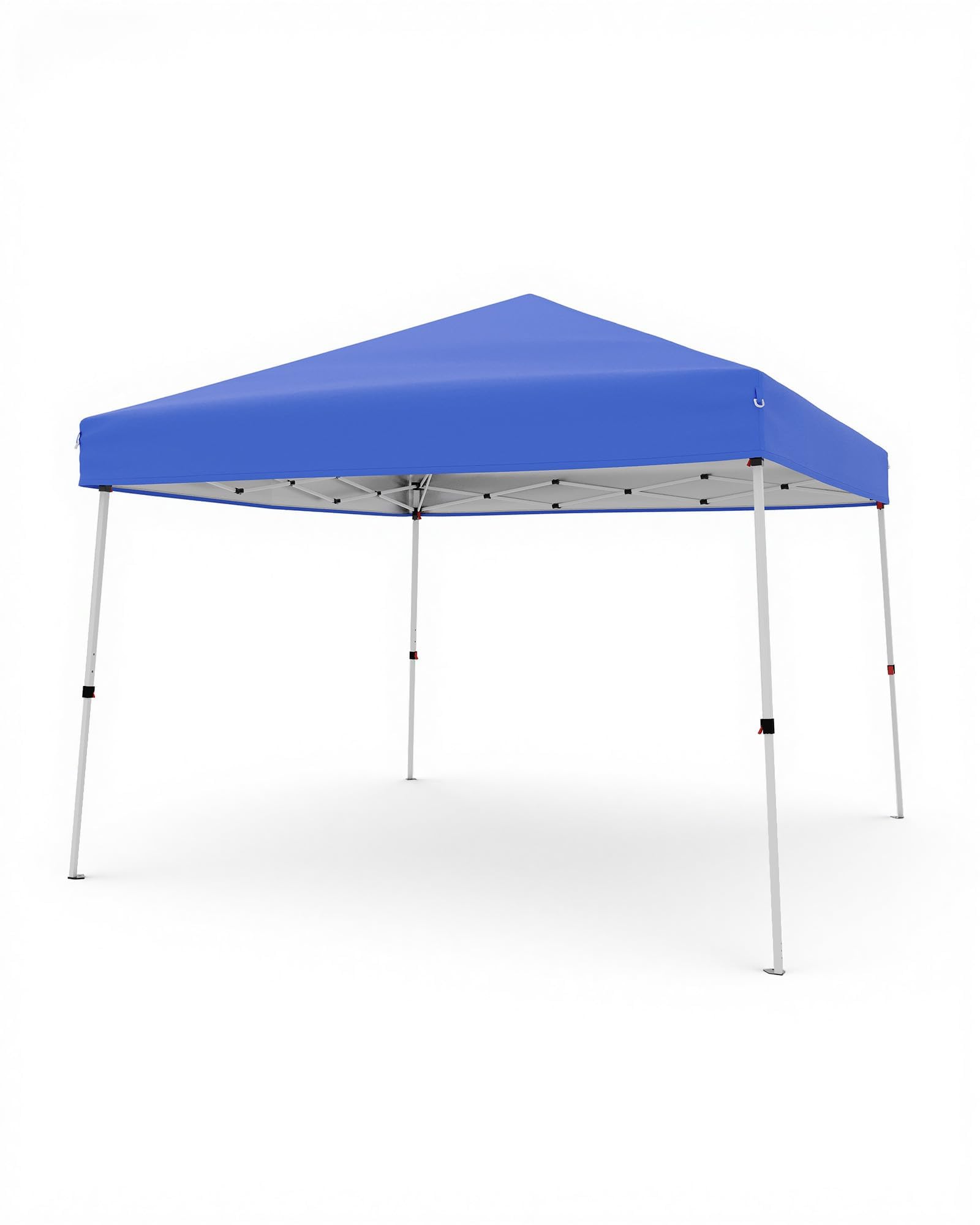 3x3 Waterproof Sturdy Gazebo, Foldable with UV Protection 50+, 3-Level Height Adjustment, Garden Gazebo with Carry Bag, for gardens, patios, parties, beaches, Gatherings (Blue)