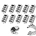 10 PODS Motorcycle LED Accent Underglow Neon Light - Motorbike Colorful Ground Effect Atmosphere Lights with Remote Control for Harley Honda Kawasaki Suzuki Ducati Polaris KTM BMW (10 PODs-60 LEDs)