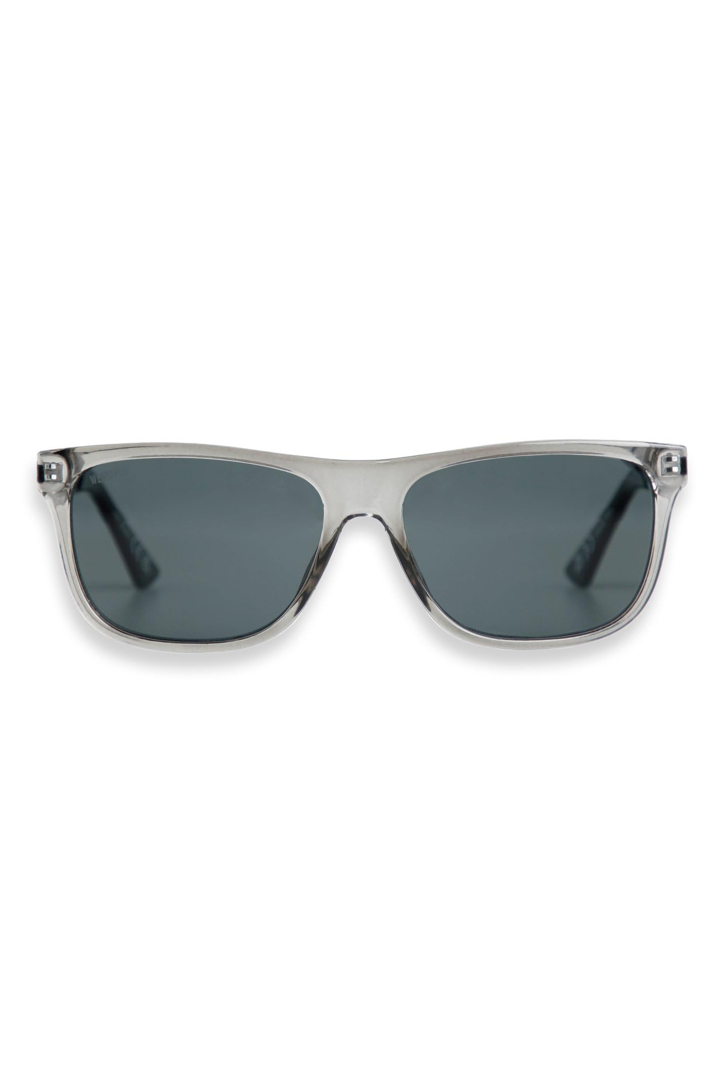 Weird Fish Men's Gunmetal Charlton Rectangular Sunglasses Size One