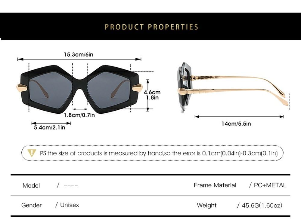 Unikalne damskie okulary przeciwsłoneczne w stylu retro, wyjątkowe soczewki, specjalne odcienie, UV400, męskie, punkowe, duże okulary przeciwsłoneczne z filtrem UV400