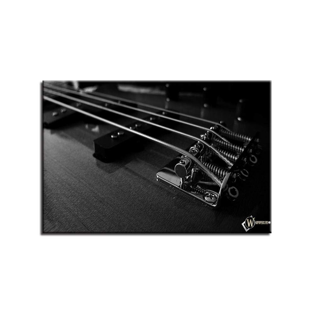 Knncch Metal Violin Wall Pictures for Living Room Modern Home Decoration Poster Nordic Style Minimalist Canvas Art Hd Print Painting-40x60cm