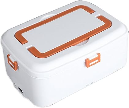 3-in-1 Electric Lunch Box - 100W Fast Heating, 1.8L Stainless Steel Containers & Leak-Proof Design, Portable Food Warmer for Adults, Home/Car/Office/Truck Use12v/24v/110v