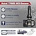 Autel TPMS Sensors 315Mhz/ 433Mhz 2in1, MX Sensor OE Level Press-Release Universal Tire Sensors 100% Cloneable by TPMS Tool TS408 TS501 PRO TS508 TS508WF MS906TS MS906 PRO-TS (4PCS Metal Stem)