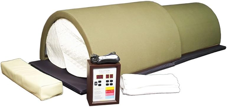 Infrared Sauna - Portable Saunas for Home - Clearlight Far Infrared Sauna Dome for Home - Heated Detox Therapy - Low EMF - Lifetime Guarantee