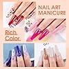 COSCELIA Kit Semipermanente Unghie e Lampada 20 Colori + 5pz Smalti Semipermanenti Colore Rosa Nudo Viola Rosso Blu Verde Unghie Gel Set per Manicure e gli Strumenti di Basi per Manicure