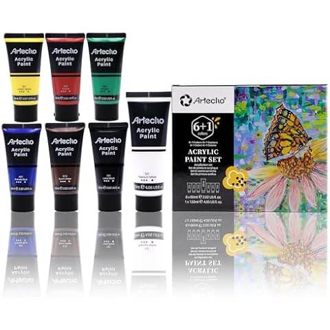 Artecho Professional Acrylic Paint Set Cover