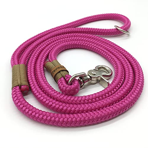 Stevertau GOLDMARIE Set aus Tauleine und verstellbarem Halsband aus Biothane