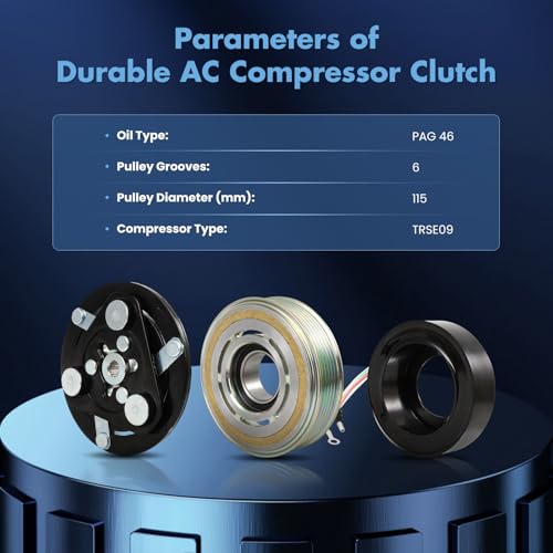 Image of ECCPP A /C Compressor Clutch 2013-2015 for Acura ILX 2.0L AC Clutch