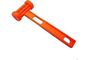 Multi-Functional, Portable, and Lightweight Rubber Mallet for Camping Accessories