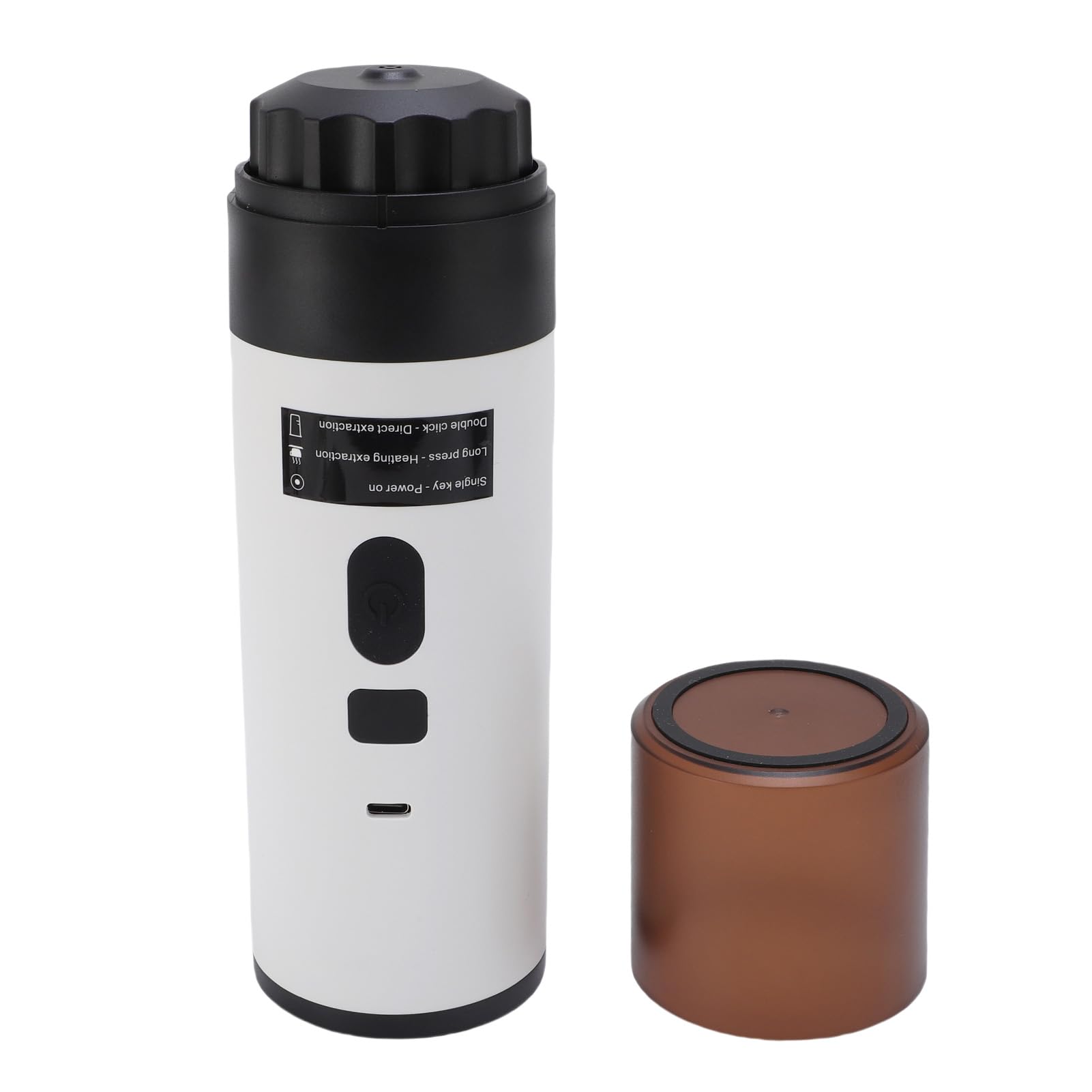 Fabater de Cápsulas Portátil Compacta, Eléctrica Pequeña Automática para Aventuras en el Hogar y Al Aire Libre