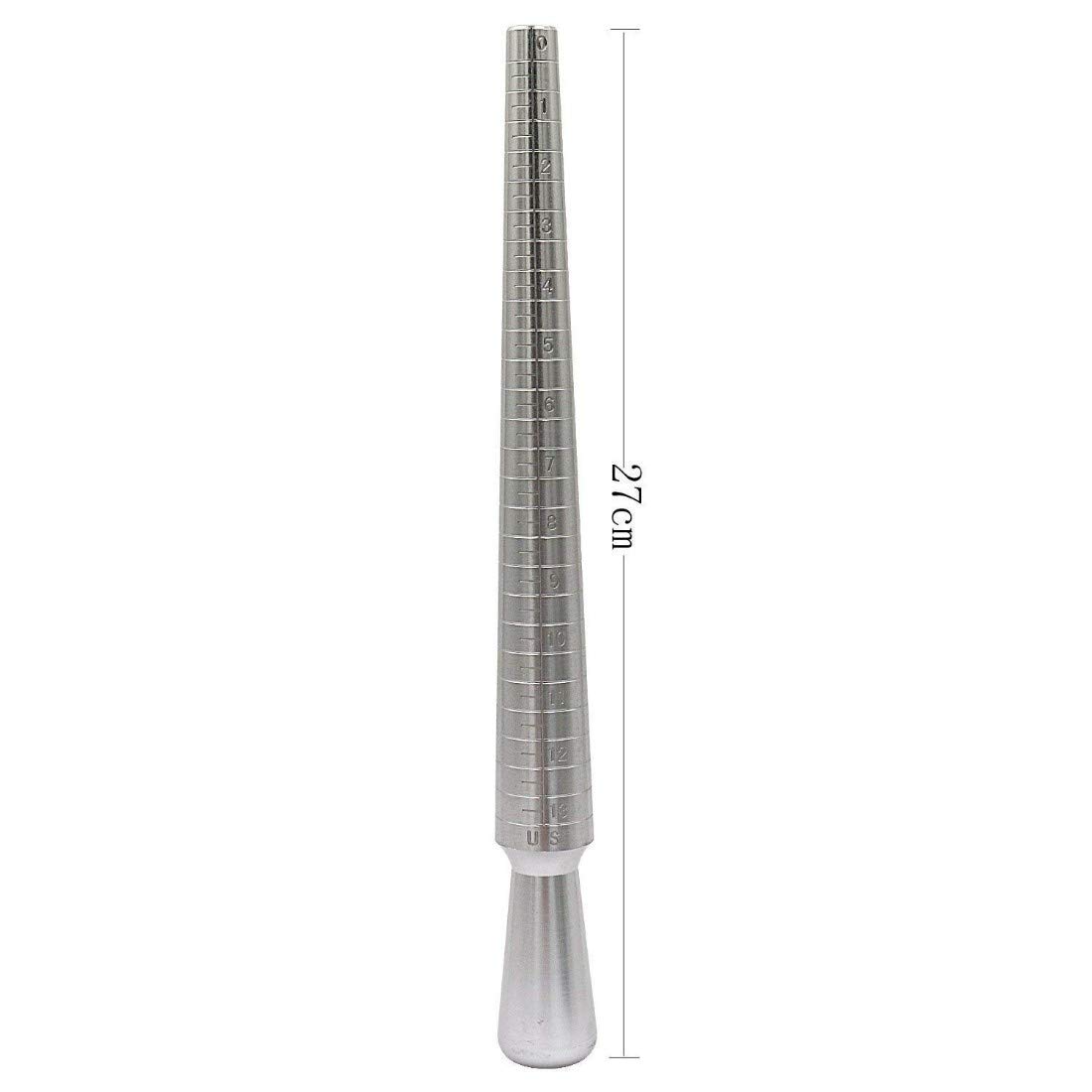 DIY Crafts Design No # 2, Pack Of 3 Pcs, Jewelers Rubber Hammer Metal Ring Mandrel Sizer Finger Size Gauge Set of P (Design No # 2, Pack Of 3 Pcs) 4