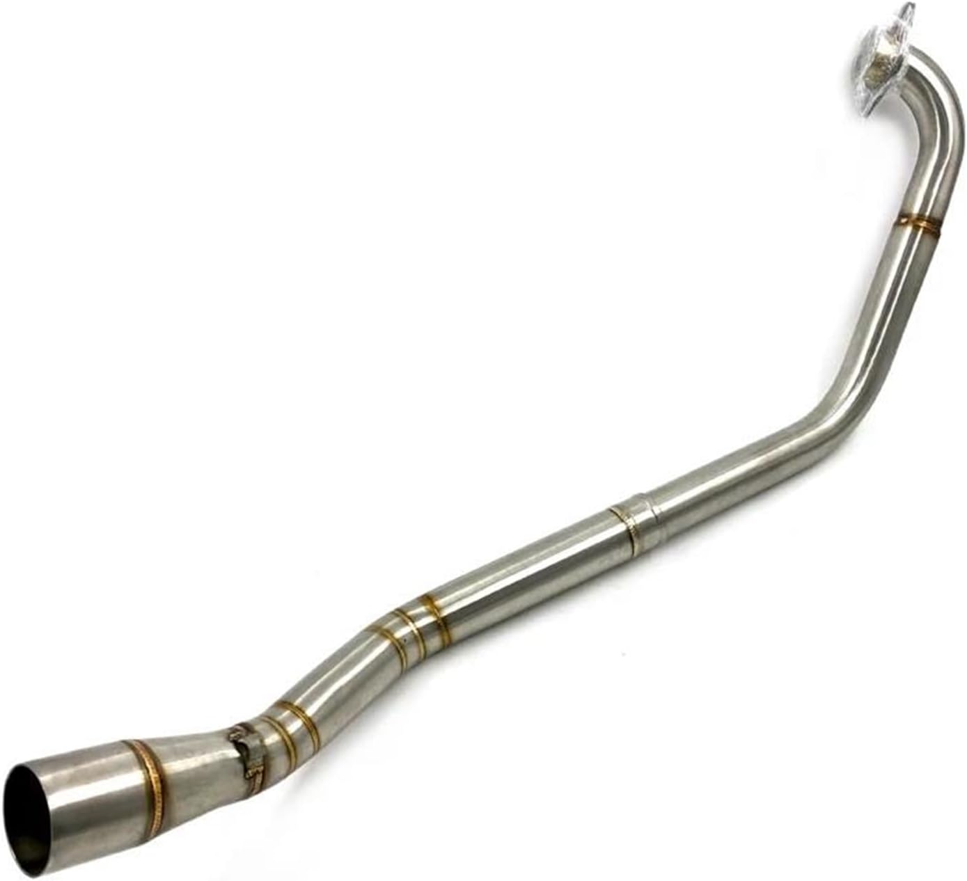 Motorcycle Exhaust Pipe Systems Front Middle Link Muffler Parts For Yamaha R15 V3 2017-2019 Tail Muffler(Blu)