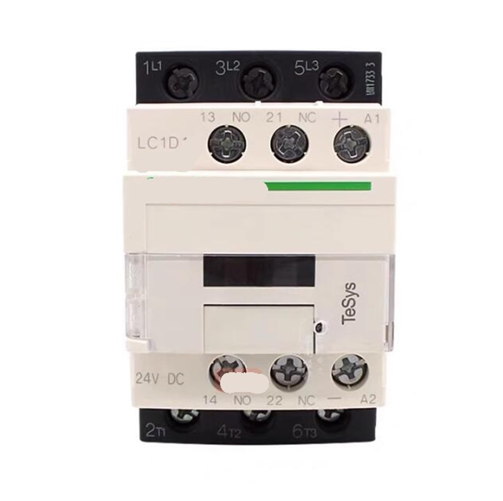 JCLPJBYJI LC1D DC Contactor LC1D09 LC1D12 LC1D18 LC1D25 LC1D32 LC1D38 Three Phase DIN Rail Mount(110v,LC1D32)