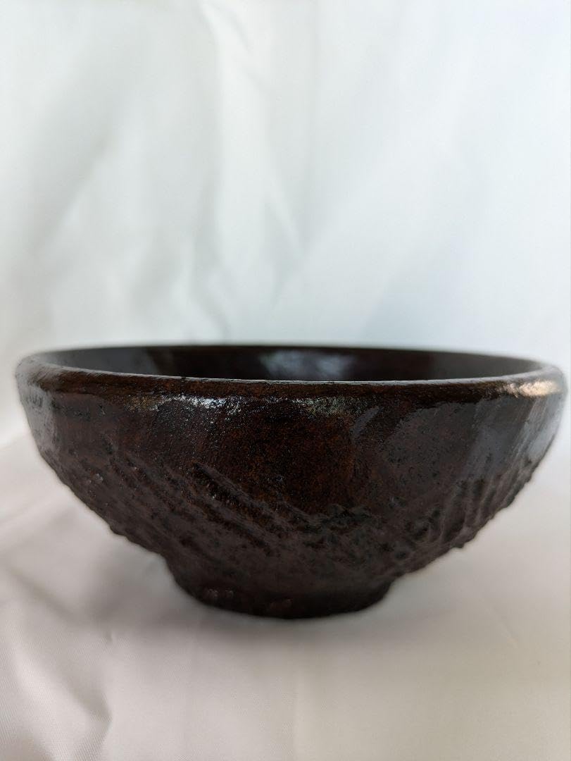 石彫茶碗、抹茶茶碗、石彫刻茶碗、安山岩茶碗、倉田辰彦作、日本製 石茶碗、石彫茶碗、安山岩石茶碗、抹茶茶碗、倉田辰彦石作 石