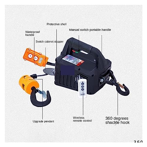 Palan électrique 500 kg évite la manutention lourde manuelle - 2