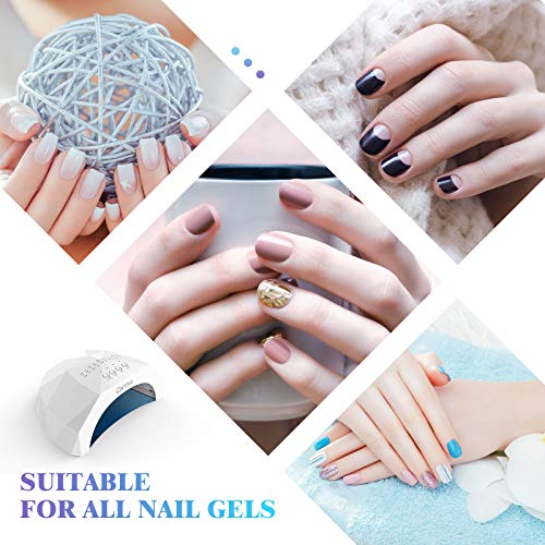 Nagellampe,Carttiya UV LED Lampe für Gelnägel,Nageltrockner mit 30/60/120s Timer,Infrarot Sensor,[Nagellack-Halter… – Bild 7