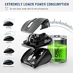 E-YOOSO Wireless Mouse for Laptop, Portable Optical Computer Mouse, 6 Buttons, Cordless 2.4GHz with USB Receiver, 5-Level 4800 DPI, 18 Months Battery Life, for PC, Chromebook, Windows, Mac - Image 5