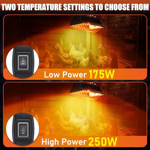 Gsdotzap E40702-GST-NA 250W Chicken Coop Heater thumb #3