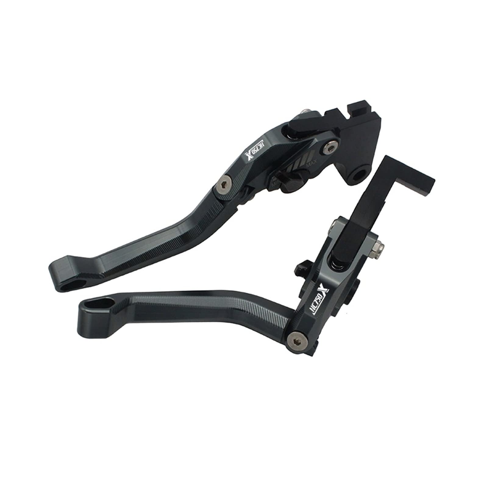 Leve Frizione E Freno Per Honda NC750X 2012-2020 - Regolabili, Pieghevoli, Colore Rosso - Foto 6