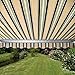 ALEKO AWM20X10MSTRGR58 Retractable Motorized Patio Awning 20 x 10 Feet Multi-Stripe Green
