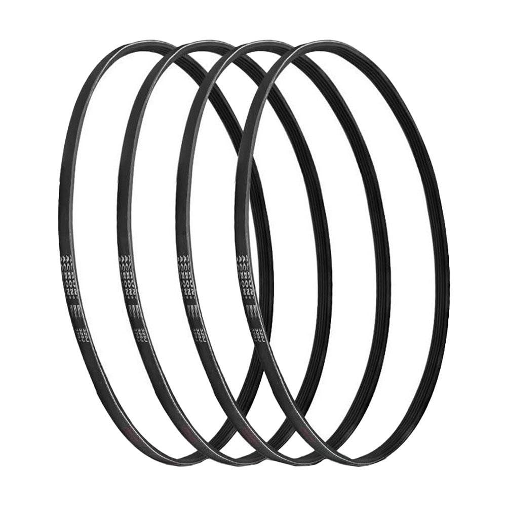 Whychstore Lot de 4 courroies d'entraînement pour scie Stihl TS420 TS500i Cutquik, construction polymère durable, remplace 9490-000-7900
