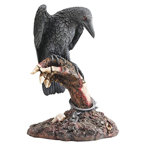 Design Toscano the Raven's Perch Zombie Statue