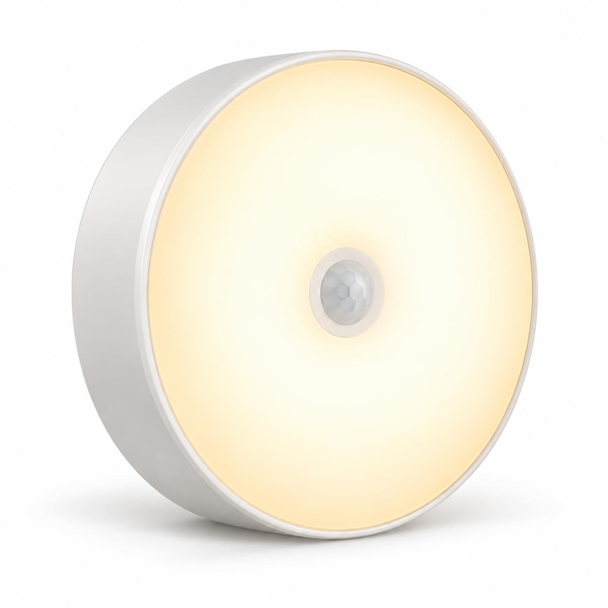 Rechargeable Motion Sensor Night Light Magnetic Wireless LED Puck Light