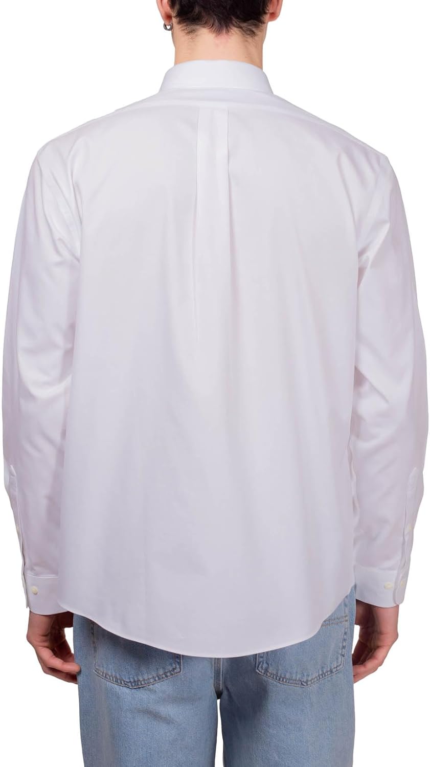 Brooks Brothers Mens Non-Iron Ainsley Pinpoint Regular Dress Shirt - Image 3
