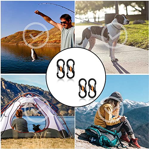 Moschettone Portachiavi in Acciaio Inox Piccoli