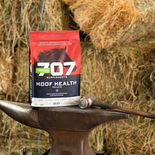 Image of Formula 707 Hoof Health Equine Supplement, 10 lb Bag - 160 Servings - Biotin, Amino Acids, and Minerals to Improve and Support Healthy Horse Hooves
