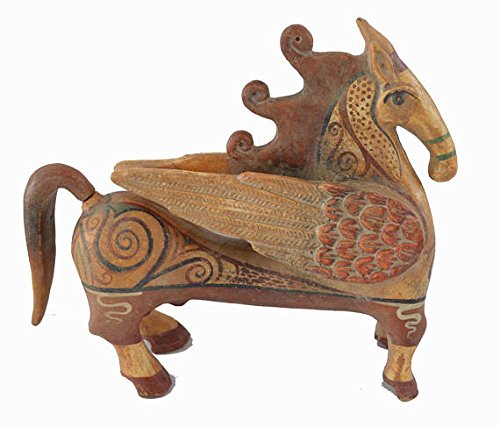 Pegasus Sculpture Statue Ancient Greek Mythic Creature Statue Artifact