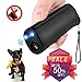 Vantax Handheld Dog Repellent & Trainer, Anti Barking Device with LED Flashlight, Ultrasonic Dog Deterrent and Bark Stopper + Dog Trainer Device