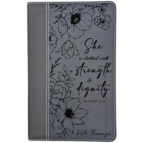 Personalized NIV Personal Bible with Flowers and Verse | Large