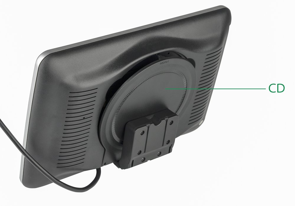 BW 10.1 Inch coche reposacabezas reproductor de DVD – zona libre, mando a distancia por infrarrojos, juegos emulación, ranura para tarjeta SD, HDMI, Universal fit