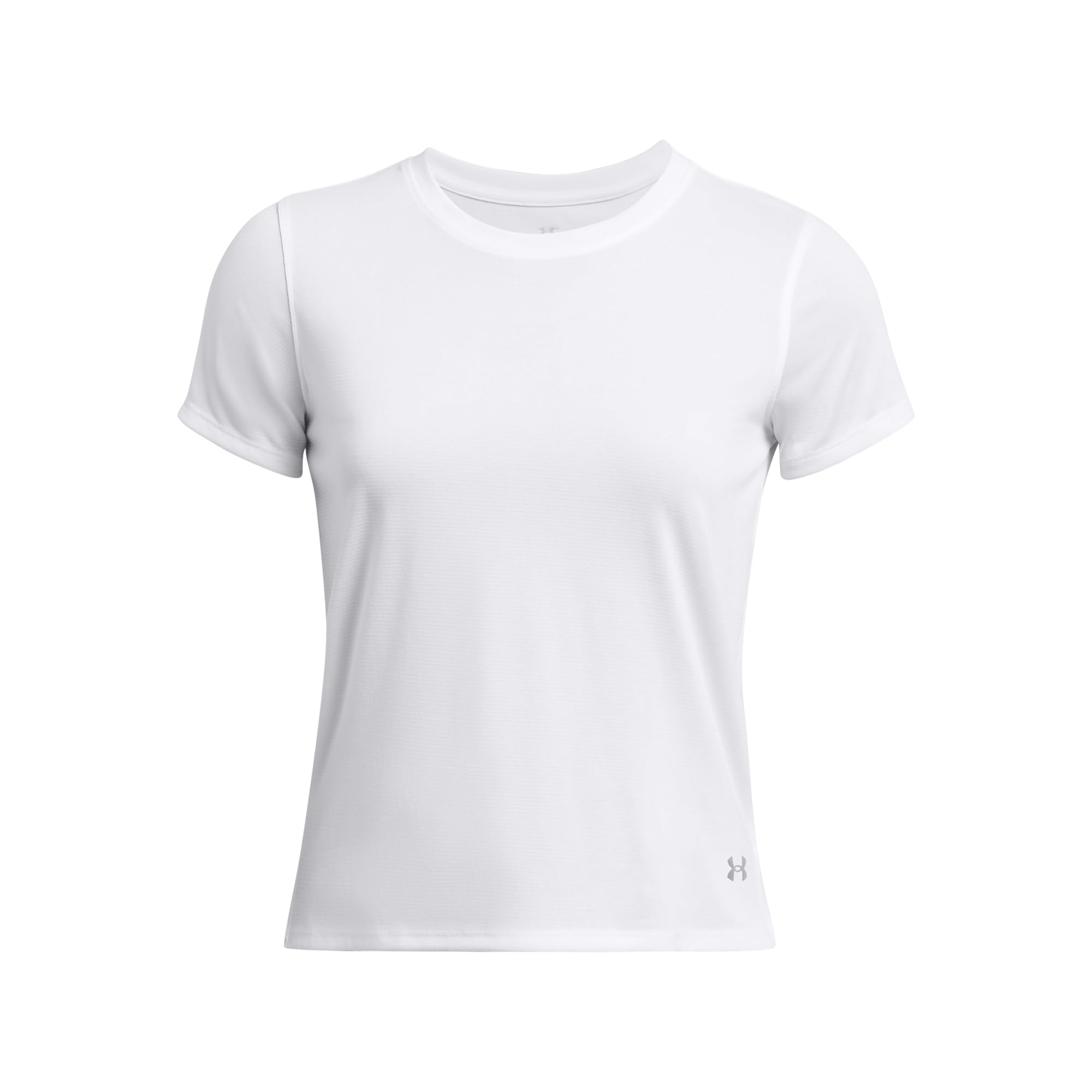 Under Armour Women's UA Launch Shortsleeve Shirt White