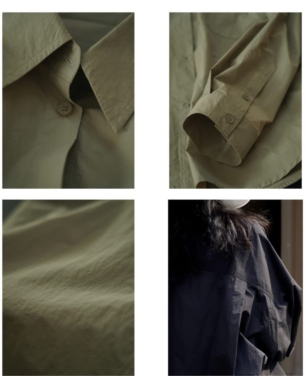 Tops Für Damen,Damen-Leinenbluse, Übergroß, Für Den Sommer, Klassische Passform, Outdoor-Shirt, Langarm-Shirts, V-Ausschnitt, Tops, Elegante Bluse, T-Shirt-Jacke, Lockere Bluse, Tunika, Sweatshirt-T