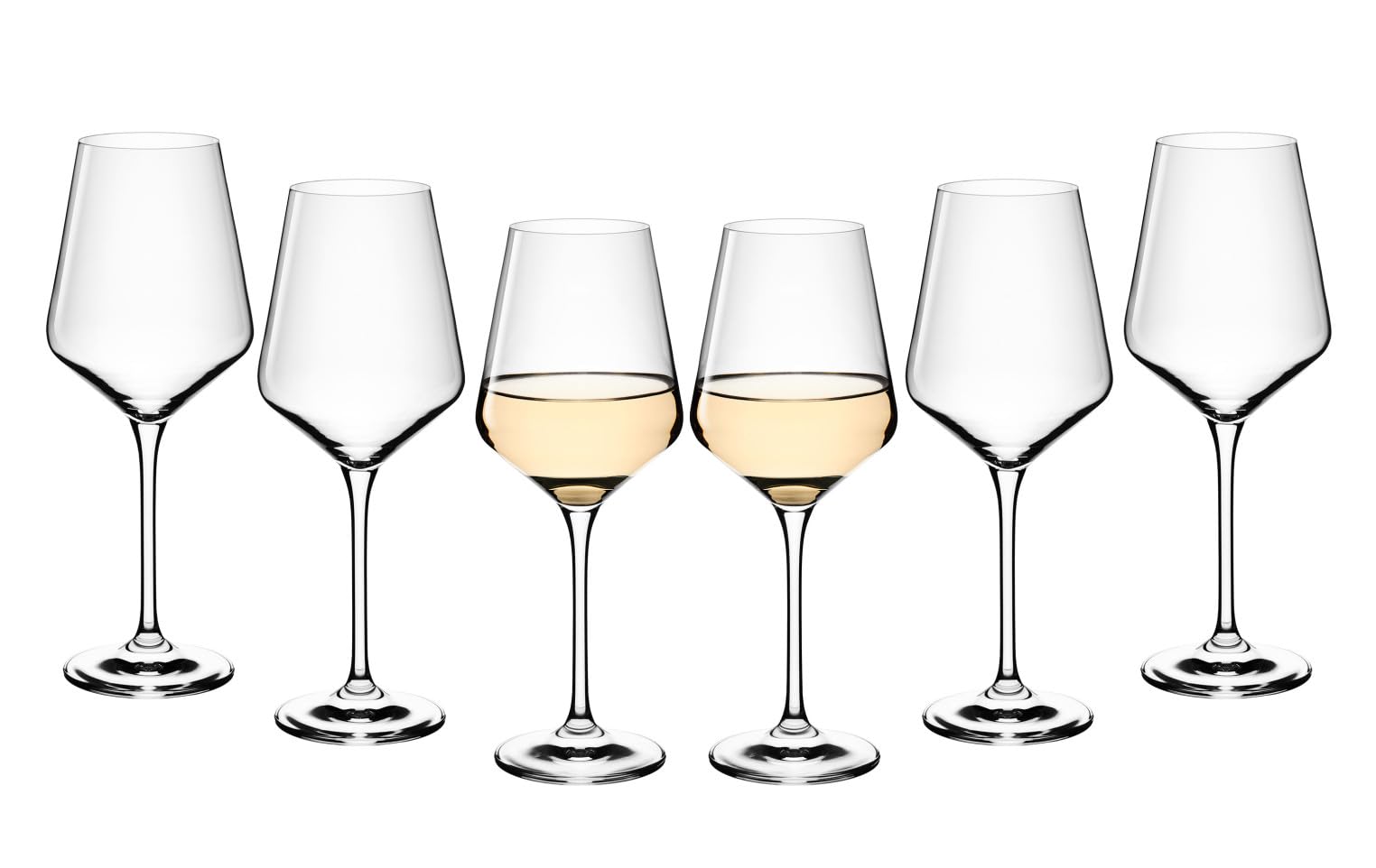 Gerlach Transparent 1760 Wine Glasses White Wine Glasses White Wine Goblets Glasses Set Of 6 450 Ml Crystal Glass Wine Glass Dishwasher Safe Modern