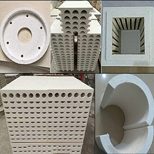 2 pezzi di fibra di ceramica leggera/resistente