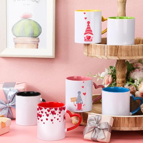 Set de 6 Mugs Sublimación Cerámica 11 oz Multicolor miniatura 4